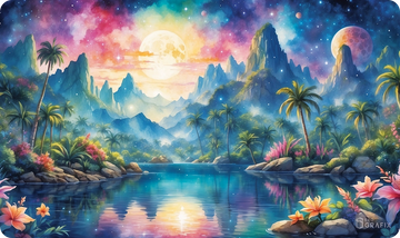 Tranquil Realms - Playmat