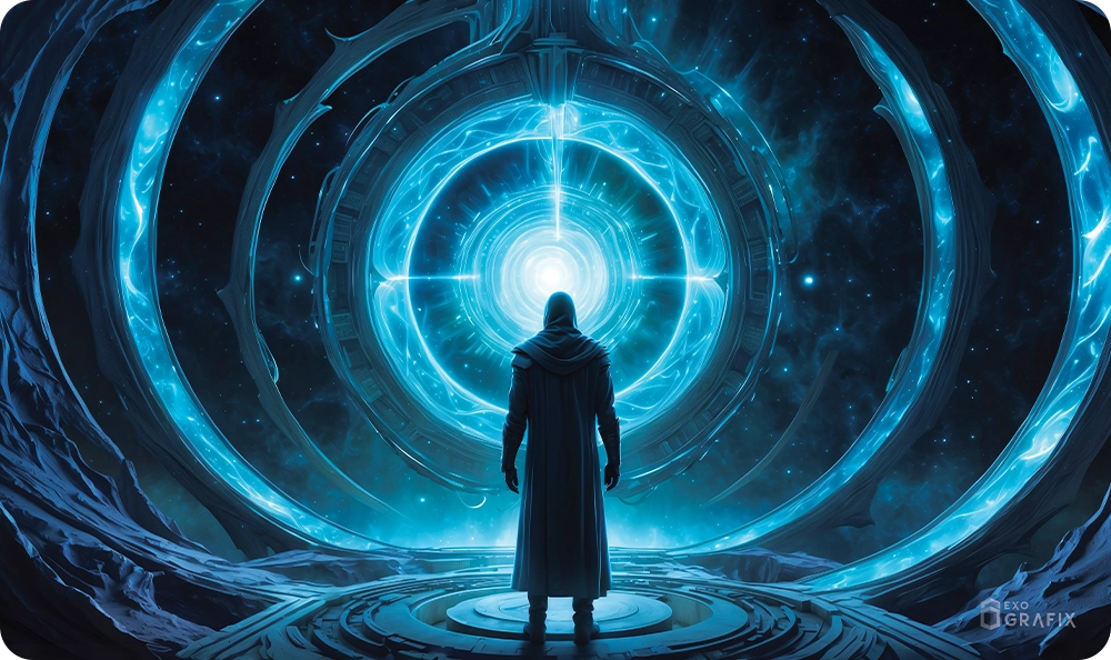 Wormhole Navigator - Playmat