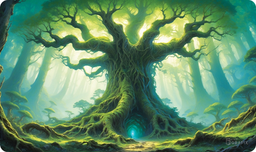 Green Tree of the Worldwalkers - Playmat