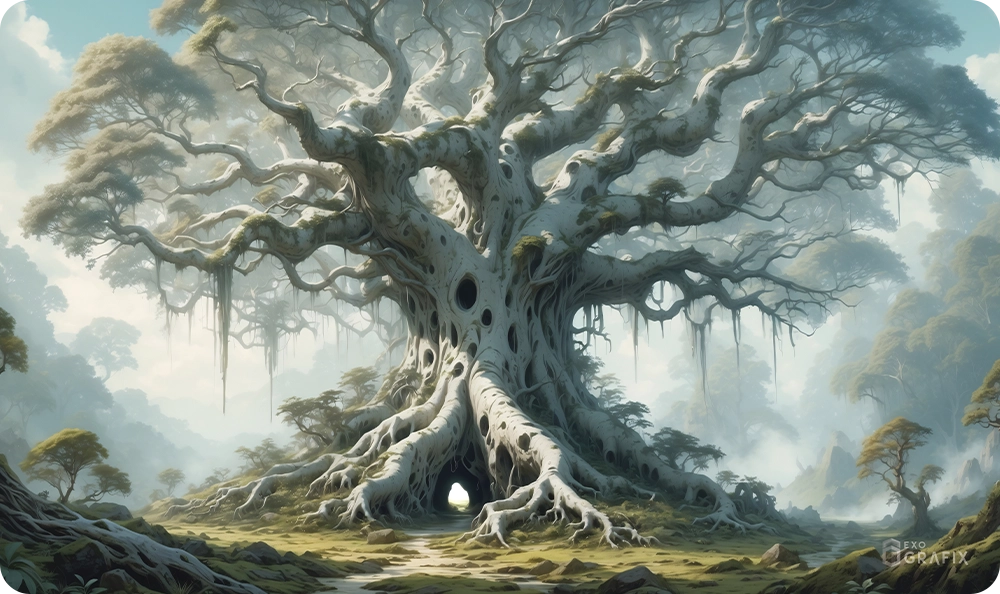 White Tree of the Worldwalkers - Playmat