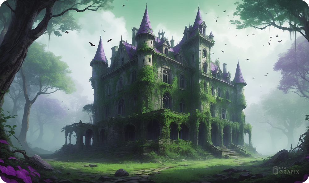 The Long Lost Forgotten Manor - Playmat