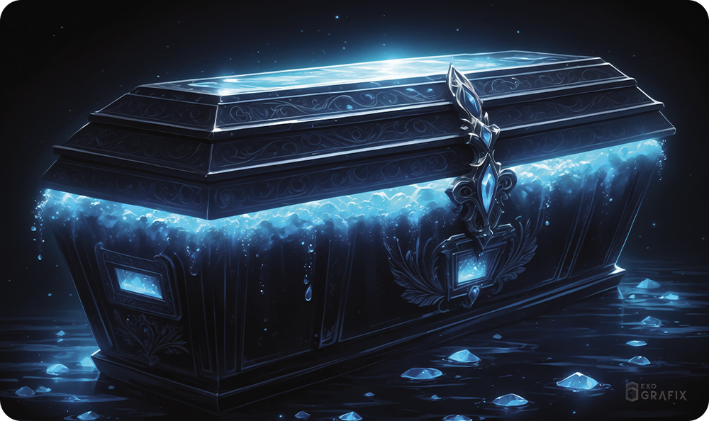 The Ice King's Final Rest - Playmat