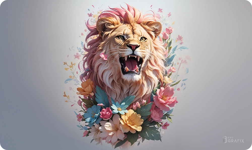 Lion Hearted - Playmat