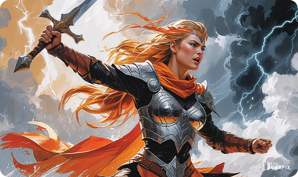 Blade of the Tempest - Playmat