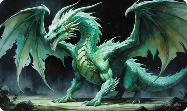 Playmat on desk