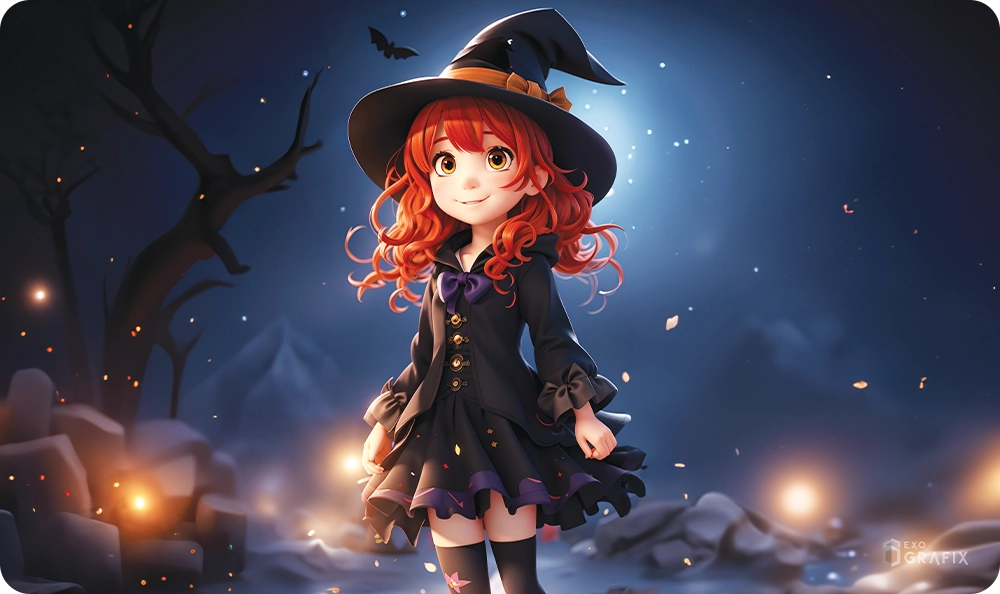 Trick or Treat - Playmat