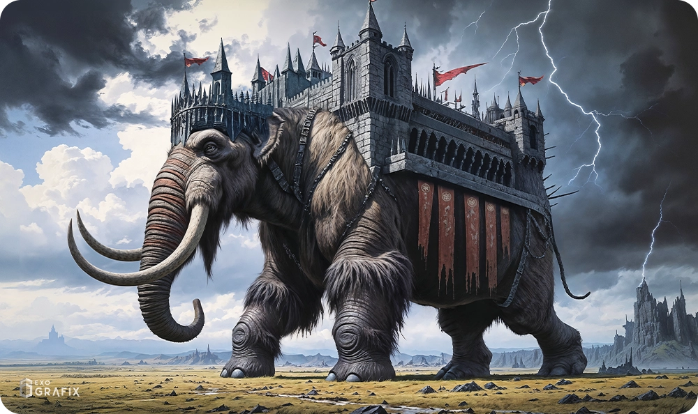 Clan of the EmberBorn Bastion - Playmat