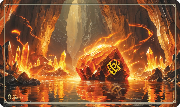 Playmat on desk