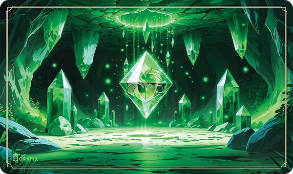 Playmat on desk