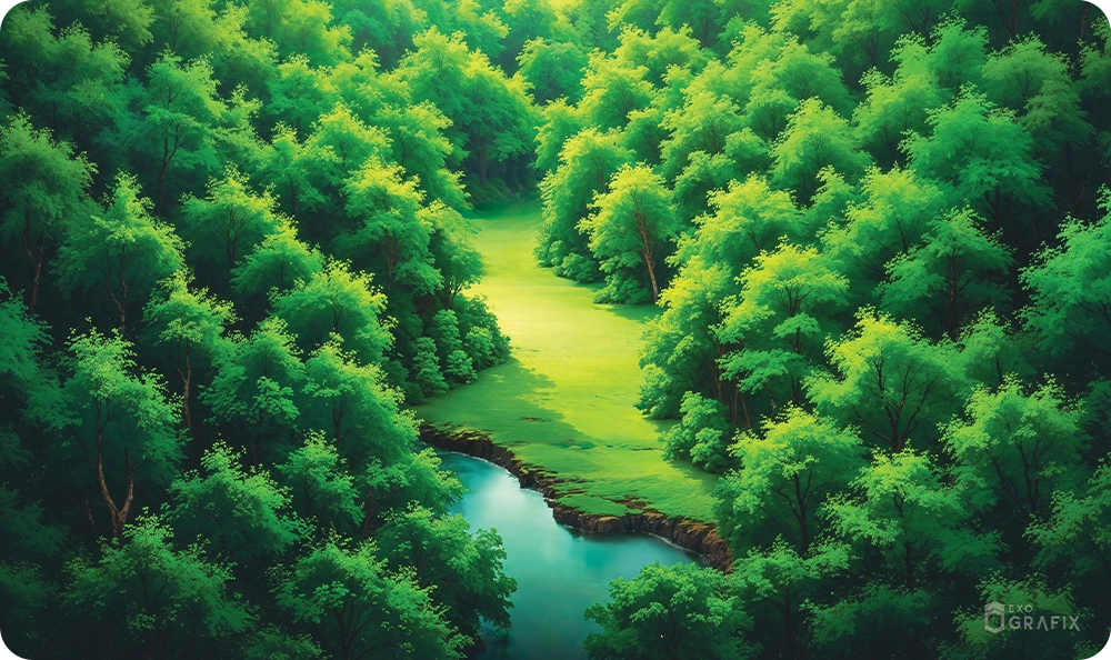 Whispering Grove - Playmat