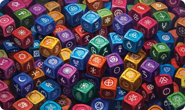 Playmat on desk