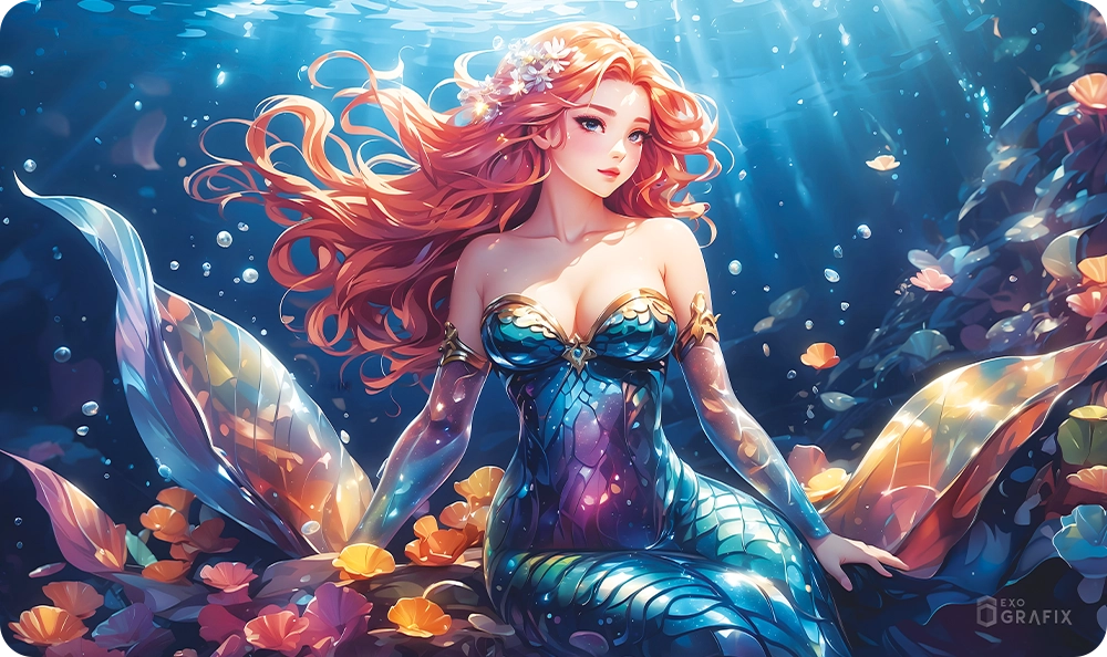 Ren, Siren of the Stelcaster Seas - Playmat