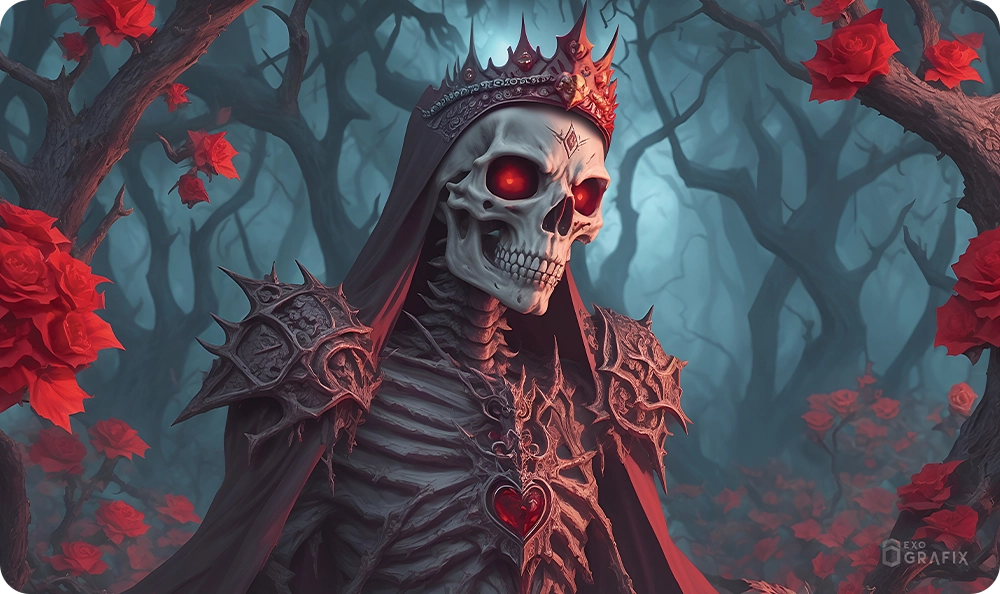 Skull Warlord - Playmat