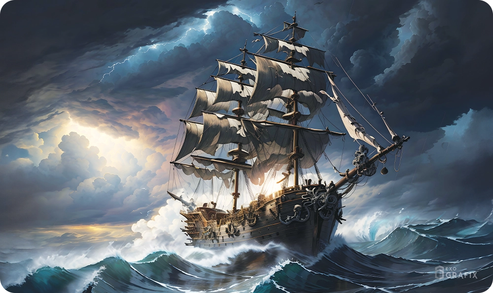 Dream Chaser, in Wild Seas - Playmat