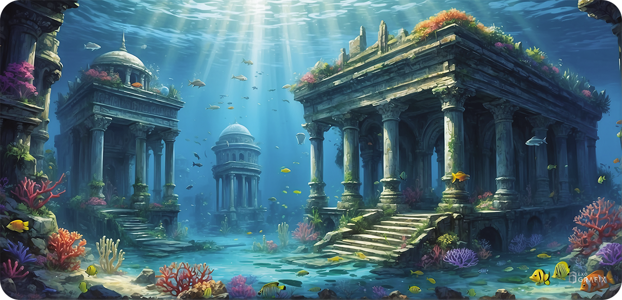 Altilna's Sunken Shrines - Mousepad