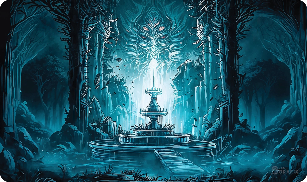 Dreadthorn Manor - Blue - Playmat