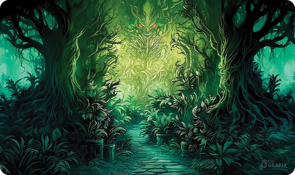 Dreadthorn Manor - Green - Playmat