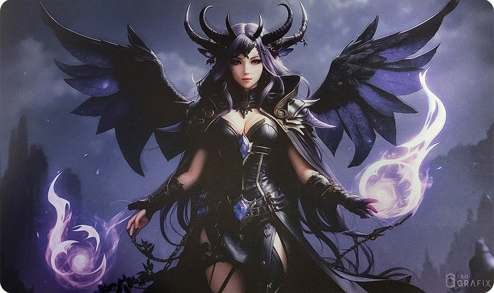 Enchantress of Darkness - Playmat - Defect