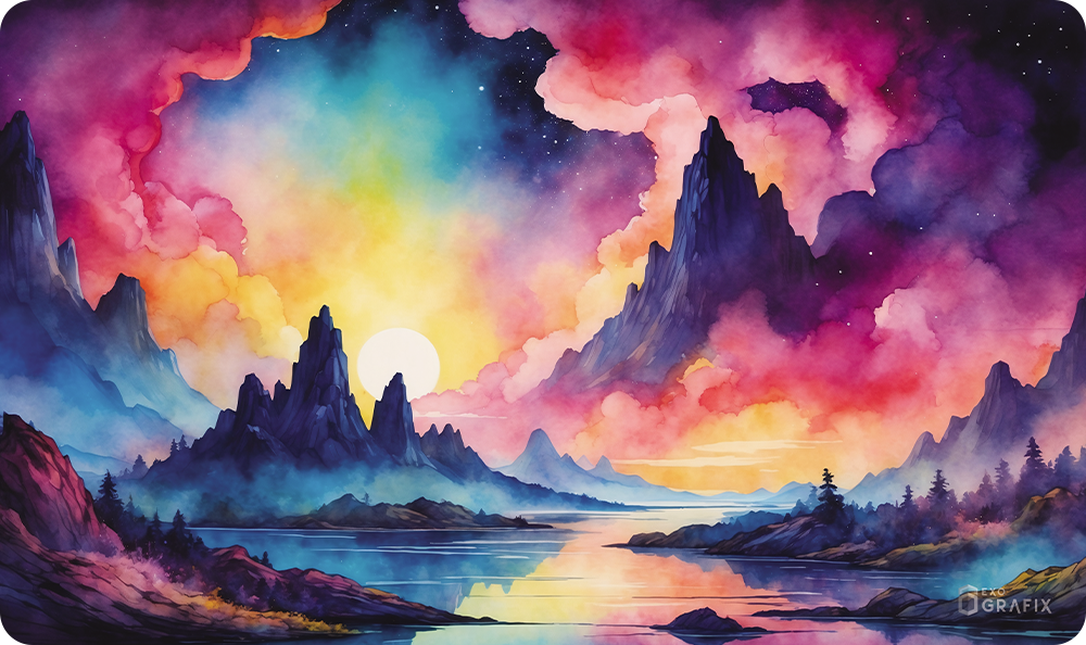 Watercolour Dreams - Playmat