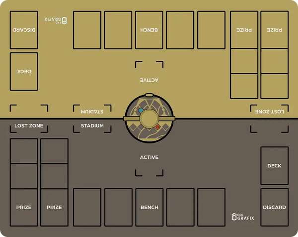 Playmat on desk