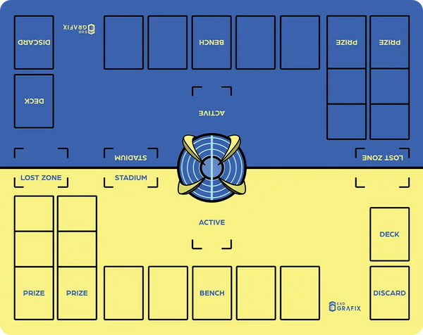 Playmat on desk