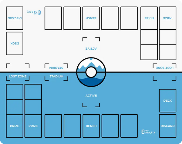 Playmat on desk