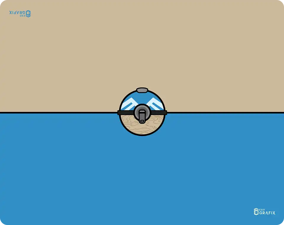 Hisuian Feather Ball - 2 Player Playmat