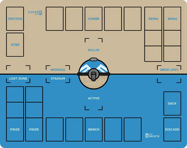 Playmat on desk