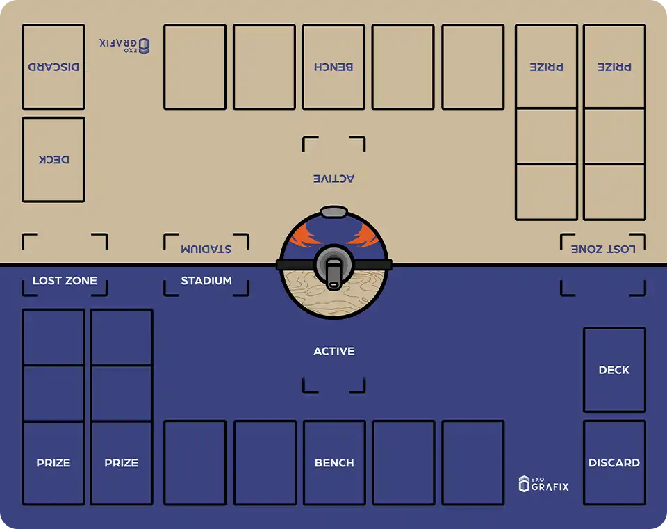 Hisuian Great Ball - 2 Player Playmat