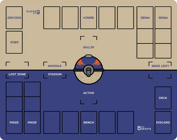 Playmat on desk
