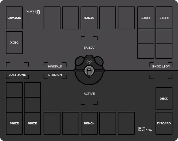 Playmat on desk