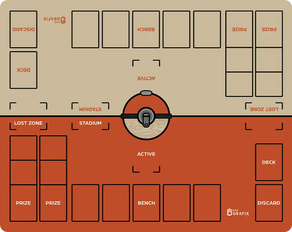 Playmat on desk