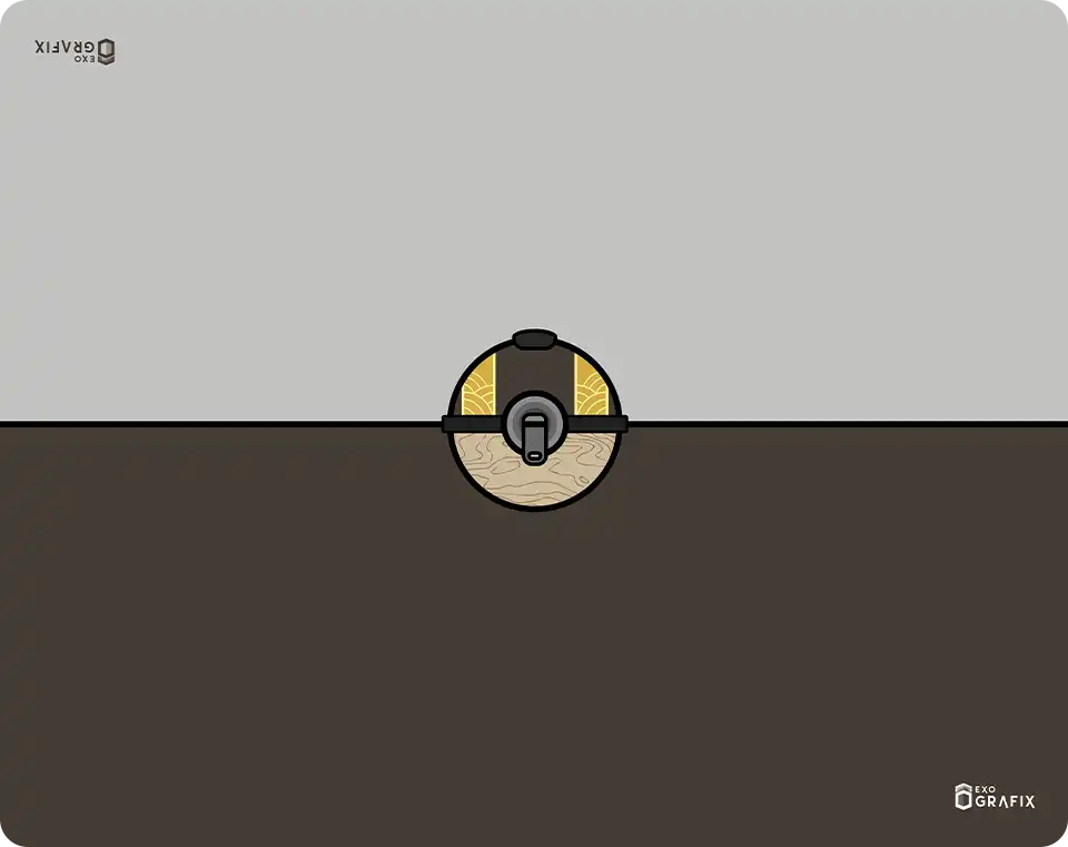 Hisuian Ultra Ball - 2 Player Playmat