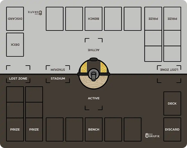 Playmat on desk