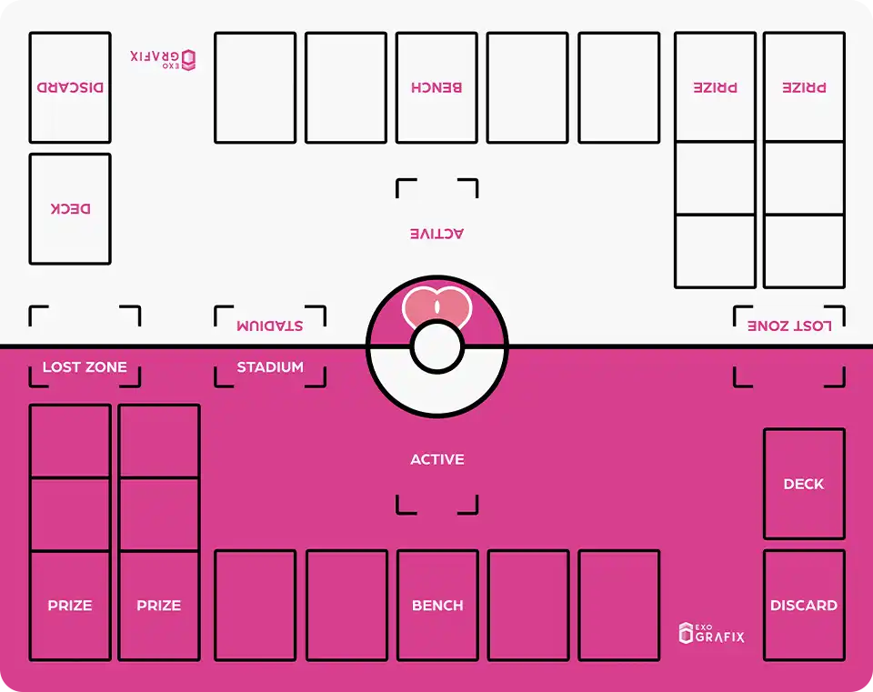 Love Ball - 2 Player Playmat