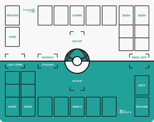 Playmat on desk
