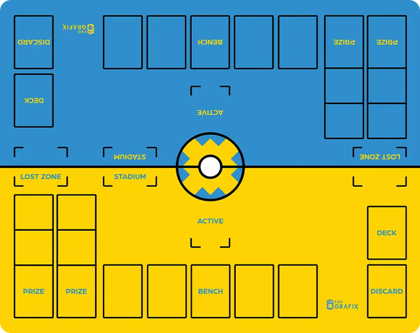 Playmat on desk