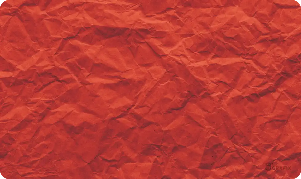 Crumpled Paper (Red) - Game Mat