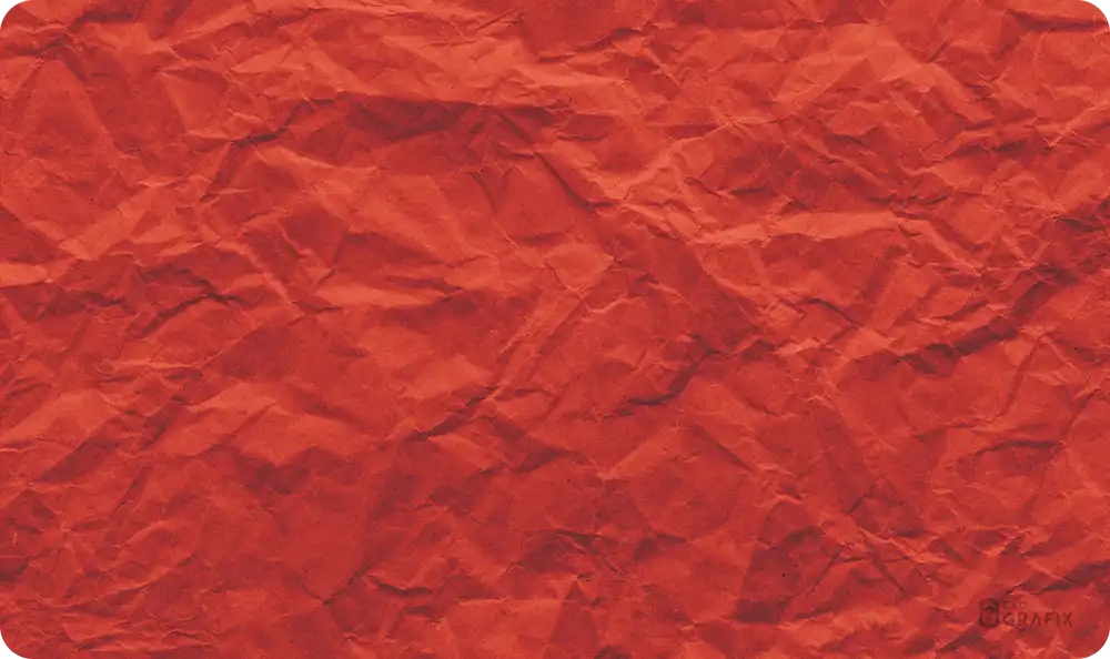 Crumpled Paper (Red) - Playmat