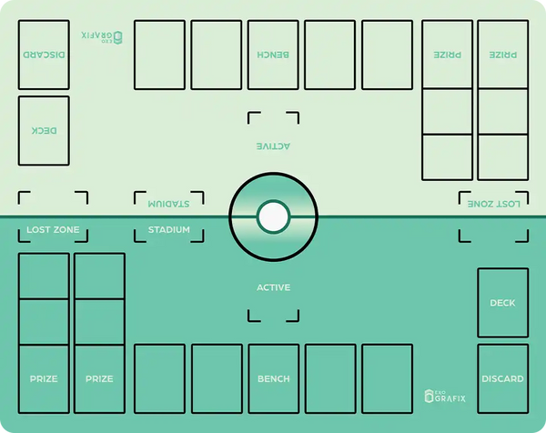 Playmat on desk